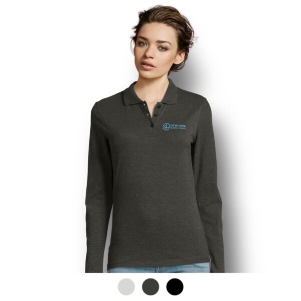 SOLS Perfect Womens Long Sleeve Polos