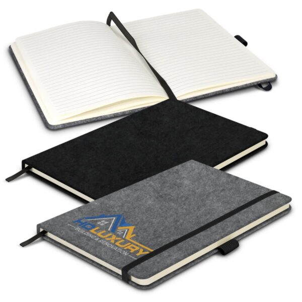 Oarkfield Felt Hard Cover Notebooks
