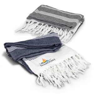 Fringed Trimmed Throw Blankets