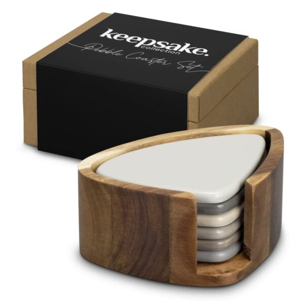 Keepsake Pebble Coaster Sets