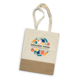 Jute Cotton Tote Bags