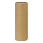 A plain, tall, cylindrical cardboard tube with a fitted lid.