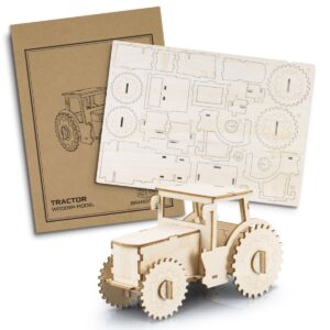 Wooden Tractor