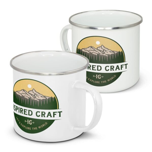 500ml Enamel Mugs