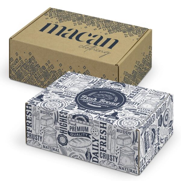 Cardboard Gift Boxes with Locking Lid - 225x167x83mm