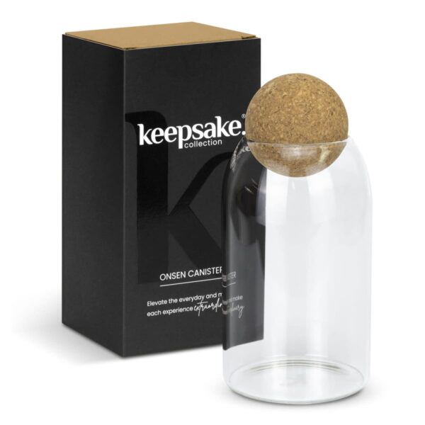 Glass Onsen Canister