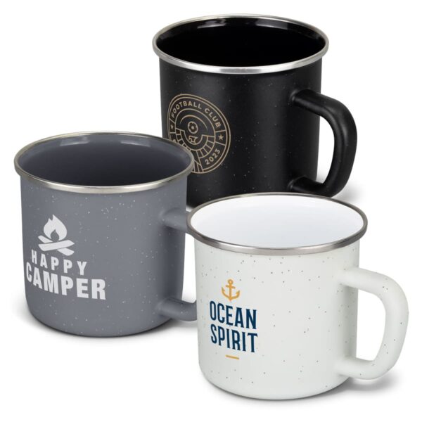 500ml Matte Enamel Mugs