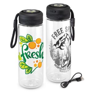 700ml Light Up Drink Bottles Branded