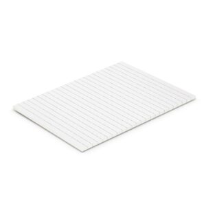 Caspian Office Note Pads A6 - Lines On One Side