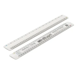 300 Mm Personalised Oval Scale Rule