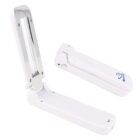 Two white foldable UV-C light sanitizers, one open and one closed.