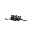 A black ribbon with white text reading MAFORD coiled on a white background, featuring gold edges.