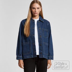 Wo'S Denim Chore Jacket