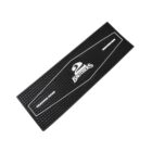 Black bar mat with a textured surface featuring the text 2 Brothers and Melbourne Owned. The design includes a central logo with a stylized numeral 2 and the word Brothers in white.
