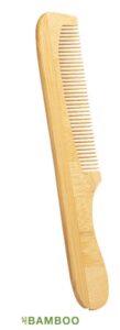 Natural Bamboo Combs With Logos