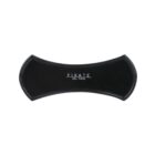 Black Fixate Gel Pad with a bowtie shape against a white background. The text FIXATE GEL PADS is printed in white on the pad.