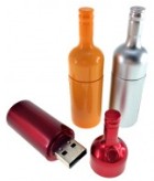 Personalized USB Memory Bottle