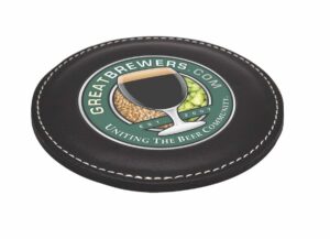 Prescott Leather Coaster Sets