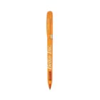 Orange pen with cap, featuring Belko Inc. in white text on the barrel.