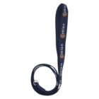 Blue lanyard with the word Gobion printed repeatedly along its length in white and orange letters. It has a metal ring attached at the end.