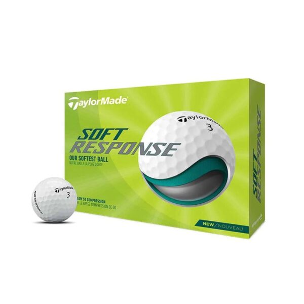 TaylorMade Soft Response White Golf Balls
