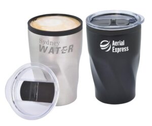 Custom Printed Helix Vacuum Travel Cups