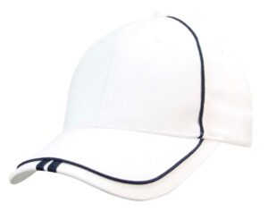 Cricket Style Logo Branded Caps