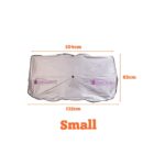 Silver windshield cover labeled Direct Decor, with orange measurements: 104cm width, 63cm height, and bottom width 115cm. Labeled Small in orange below.