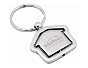 Customised Keyring - House Shape