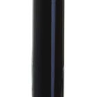 A sleek black pen with a silver clip and tip, standing vertically against a white background. The pen has a glossy finish and modern design.