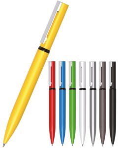 Bates Logo Imprinted Metal Pen