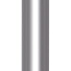 A sleek silver ballpoint pen with a metallic finish is shown against a white background. The pen features a clip on the side for attaching to notebooks or pockets. The design is modern and minimalistic.