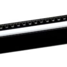 A black ruler marked with white centimeter and millimeter measurements from 0 to 30 on a white background.
