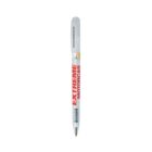 Clear plastic pen with EXTREME MOTORCAR in red, displayed vertically.