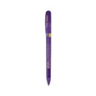 Purple pen with a cap, engraved with FIS and Total Sips.