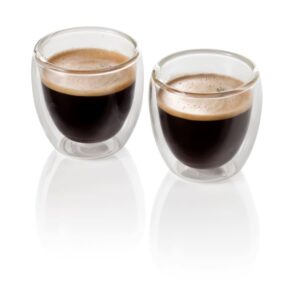 Cafe Branded Espresso Glasses