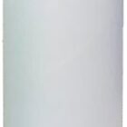 A white, cylindrical plastic bottle with a rounded cap. The bottle is plain with no labels or markings. It is upright and occupies the center of the image. The background is solid white, enhancing the minimalistic appearance.