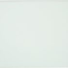 A blank white surface, resembling a close-up of a whiteboard or empty sheet of paper, fills the image. The background is uniformly white with no markings, text, or distinguishing features visible.