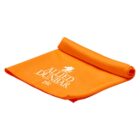 Rolled-up orange towel with the Allied Dunbar logo in white text.