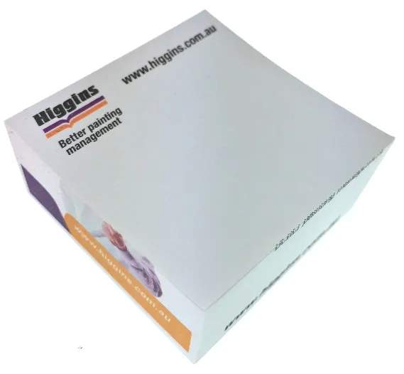 Adhesive Cubes With Side Print 7X7X4Cm
