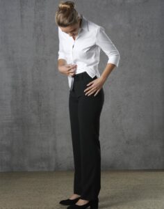 Womens Low Rise Stripe Pants