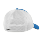 Blue & white Nike Dri-FIT Mesh Back Cap with a black logo.