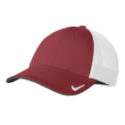 Nike Dri-FIT Mesh Back cap, red/white, with small front left white logo.