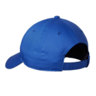 Blue Nike Dri-FIT Swoosh Front Cap, adjustable back strap shown from behind.
