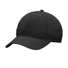Nike Dri-FIT Tech Cap, black, on a white background.