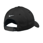 Nike Dri-FIT Tech Cap: Black with white logo, adjustable back strap.