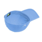Inside of a light blue Nike Heritage 86 cap featuring a curved brim.