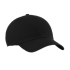 Nike Heritage 86 black cap on a white background.