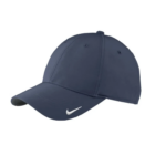Navy Nike Swoosh Legacy 91 Cap with bold white logo on front.