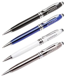 Executive Rubber Stylus Pens